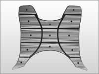 アルミステップフロアボード