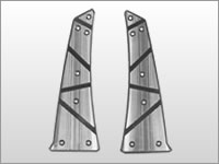 フロントアルミステッププレート